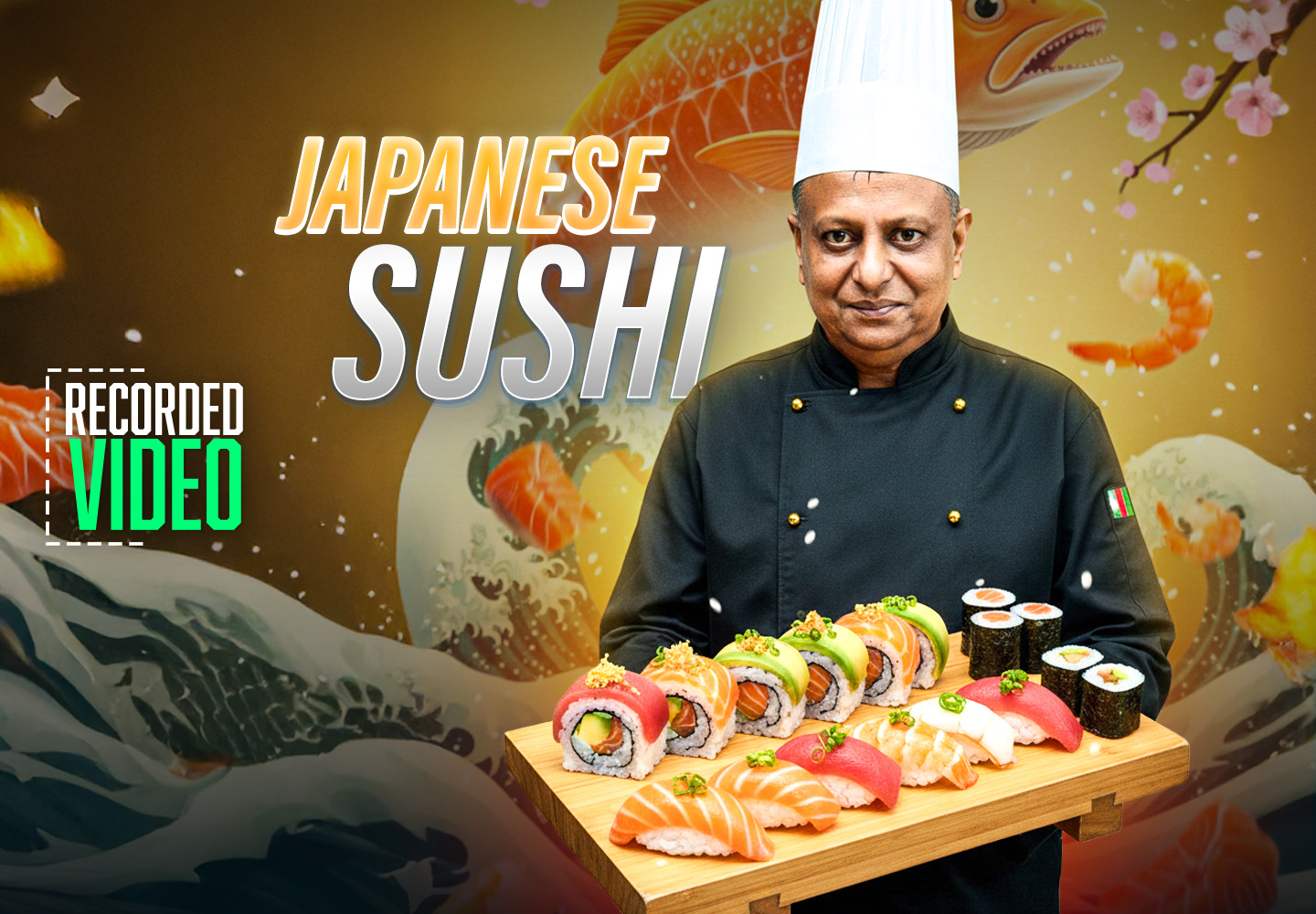 Japanese Sushi: 24 Items (Video Course)